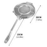Manual Corn Tortilla Press – Aluminum Alloy Dough Maker - Image 5