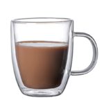 Double Wall Borosilicate Glass Mug – Heat-Resistant Coffee & Tea Cup