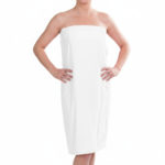 DII Women's Adjustable Microfiber Hair & Shower Wrap