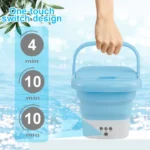 Foldable Traveler Mini Washing Machine - Image 3