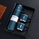🏷️ Vacuum Flask Set – 500ML Stainless Steel Business Thermos with 3 Cups - Image 4
