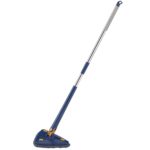 Triangle 360° Cleaning Mop – Telescopic Self-Draining Household Brush