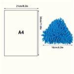 Mini Triangle Deep Cleaning Mop Wall Mop - Image 8