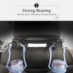 Car Hooks with Phone Holder 2 In 1 - Image 2