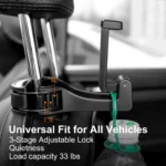 Car Hooks with Phone Holder 2 In 1 - Image 7