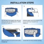 Air Conditioning Cleaning Waterproof Cover Bag - Image 3