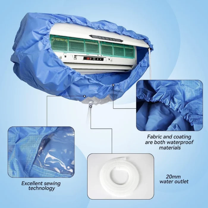 Air Conditioning Cleaning Waterproof Cover Bag - صورة 4