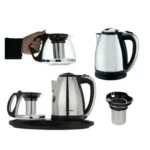 Electric Kettle with Teapot and Heating Base - Image 7