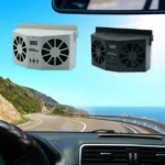 Car Solar Air Circulator Exhaust Fan - Image 4