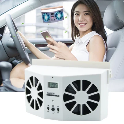 Car Solar Air Circulator Exhaust Fan