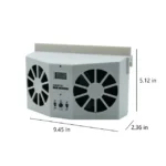 Car Solar Air Circulator Exhaust Fan - Image 7