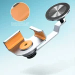 17mm 6-Claw Dashboard Panel Base Phone Bracket for Tesla Model 3 Model Y 360 Degree Rotation 4.0-7.2 inch Mobile Phone Holder - Image 2