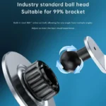 17mm 6-Claw Dashboard Panel Base Phone Bracket for Tesla Model 3 Model Y 360 Degree Rotation 4.0-7.2 inch Mobile Phone Holder - Image 3