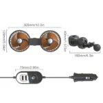 Car Air Fan 360 Degree - Image 6