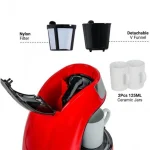 COFFEE MAKER WITH 2 CERAMIC MUGS - Image 3