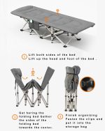 Folding Camping Bed - Image 11