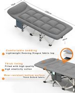Folding Camping Bed - Image 7