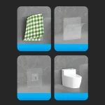 Mini Toilet Ashtray with Lid - Image 7