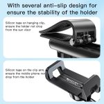 Sun Visor Universal Mobile Holder C194 - Image 4