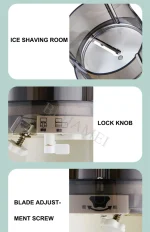 ELECTRICAL PORTABLE ICE CRUSHER - Image 8