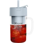 Mini Juicer with handle & straw - Image 14