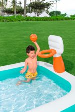 Dunk n' Splash Inflatable Family Pool - Image 11