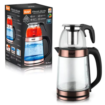 double glass electric kettle