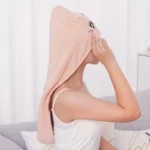 Hair Dryer Cap fox pink - Image 4