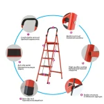 Home Furniture Three Steps Ladder - Image 3