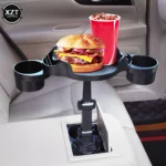 Universal Car Cup Holder Tray Adjustable Car Tray Table Mobile Phone Holder Mount 360° Swivel Arm Food Table Vehicle Accessories - Image 3