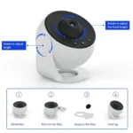 LED Night Light Galaxy Projector - Image 4