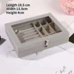 Jewelry Velvet Storage Box Drawer - Image 2