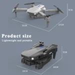 Professinal HD Camera Foldable Dron - Image 5