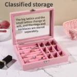 Jewelry Velvet Storage Box Drawer - Image 3
