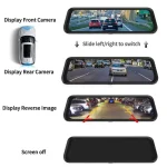 Rearview Mirror Dash Cam Car - Image 3