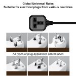 EU Plug to Universal Plug Power Extension Cable - Image 5