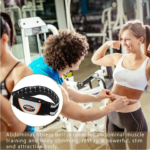 Electric Fitness Slimming Massager Waist Trimmer Belt Abdominal Vibration Shape Vibration Heating Weight Loss Fat Burning - صورة 13
