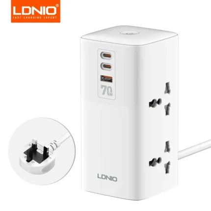 Tower Power Strip Multi Outlets