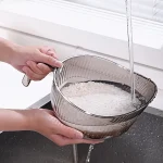 Rice Washing Drain Basket - Image 4