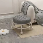 Mini Rolling Leather RoundSeat - Image 7