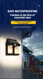 LED Solar sensor wall Light - Image 4