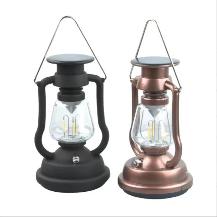 LED Solar Lantern Retro Light