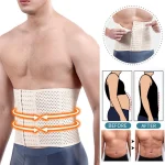 Men Slimming Body Shaper Waist Trainer Trimmer Belt Corset For Abdomen Belly Shapers Tummy Control Fitness Compression Shapewear - Image 3