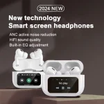 Smart Headphones with LCD Touch Screen Charging Box - Image 5