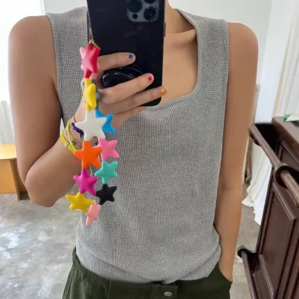 Star Silicone Mobile Phone Chain