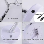 Fairy Sparkly Tree Table Lamp - Image 6