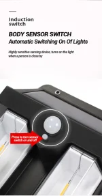 LED Solar sensor wall Light - Image 3