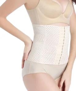 Alternative view of Fitness Waist Back Support Training Shaper Belt Women Postpartum