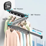 Wall Mounted Clothes Drying Rack - Image 3