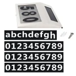 House Number Wall Lamp Solar LED - Image 6